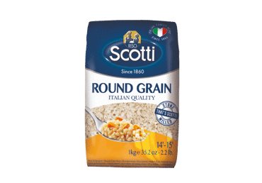 Apvalieji ryžiai RISO SCOTTI ROUND GRAIN, 1 kg