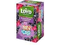 Arbata LOYD HOT&COLD, juodųjų serbentų ir kinrožės skonio, 30 g