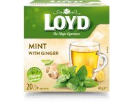 Arbata LOYD, mėtų ir imbierų skonio, 40 g