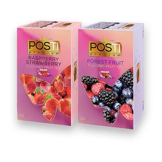 Arbata POSTI (2 rūšių), /pak., 20 x 2.5 g
