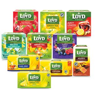 Arbatai LOYD (įv. rūšių)