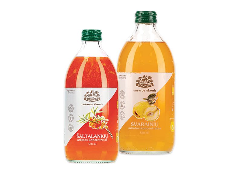 Arbatos koncentratas ŽOLYNĖLIS, 520 ml