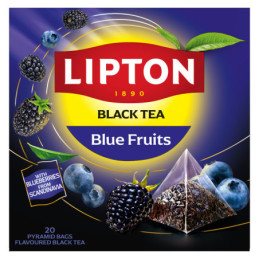 Arom. juodoji arbata LIPTON, mėlynių-gervuogių sk, 34g, 20 vnt