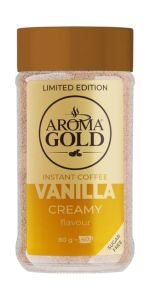 Aroma Gold Vanilla Taste Tirpi kava, 80 g