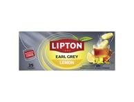 Aromat. juodoji arbata LIPTON EARL GREY LEMON su citr. žiev., 50 g