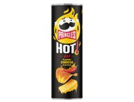 Aštrus traškus užkandis PRINGLES HOT CHEESE&CHILLI,sūrio sk., 160 g