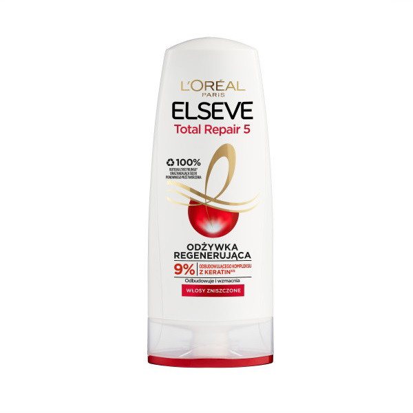 Atkuriamasis kondicionierius pažeistiems plaukams L’Oréal Paris Elseve Total Repair 5, 200 ml