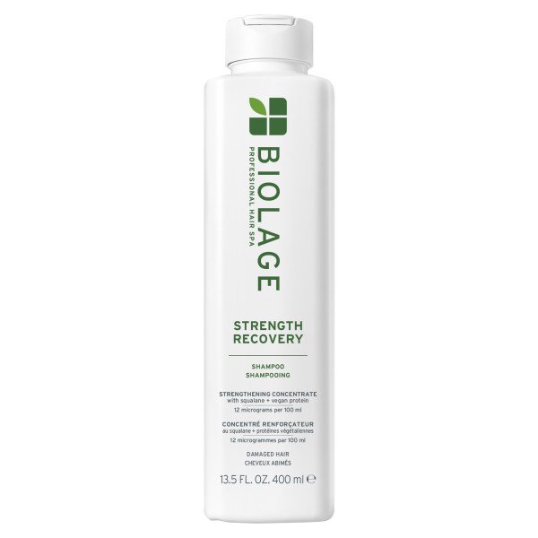 Atkuriamasis šampūnas pažeistiems plaukams Matrix Biolage Strength Recovery, 400 ml