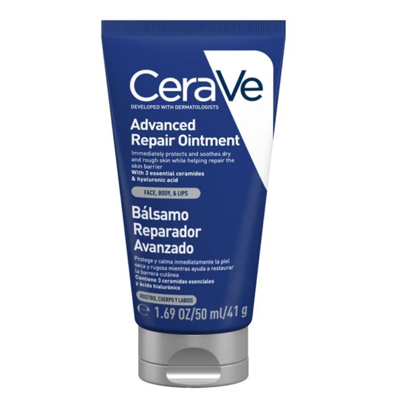 Atkuriamasis tepalas veidui ir kūnui CeraVe Advanced Repair Ointment, 50 ml