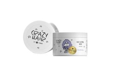Atkuriamoji plaukų kaukė su mėlynių aromatu HISKIN Crazy Hair, 300 ml