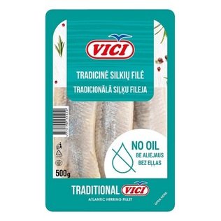 Atl. silkių filė be aliej. TRADICINĖ VIČI, 500 g