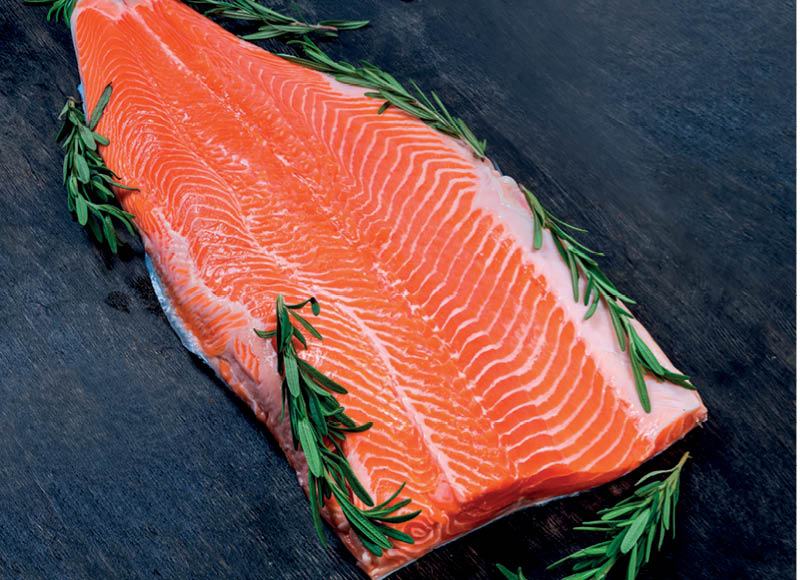 Atvėsinta vaivorykštinių upėtakių filė, 1 kg