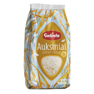 AUKSINIAI plikyti ryžiai GALINTA, 800 g