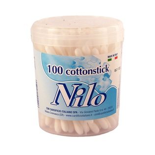 Ausų krapštukai popieriniais koteliais NILO, 100 vnt