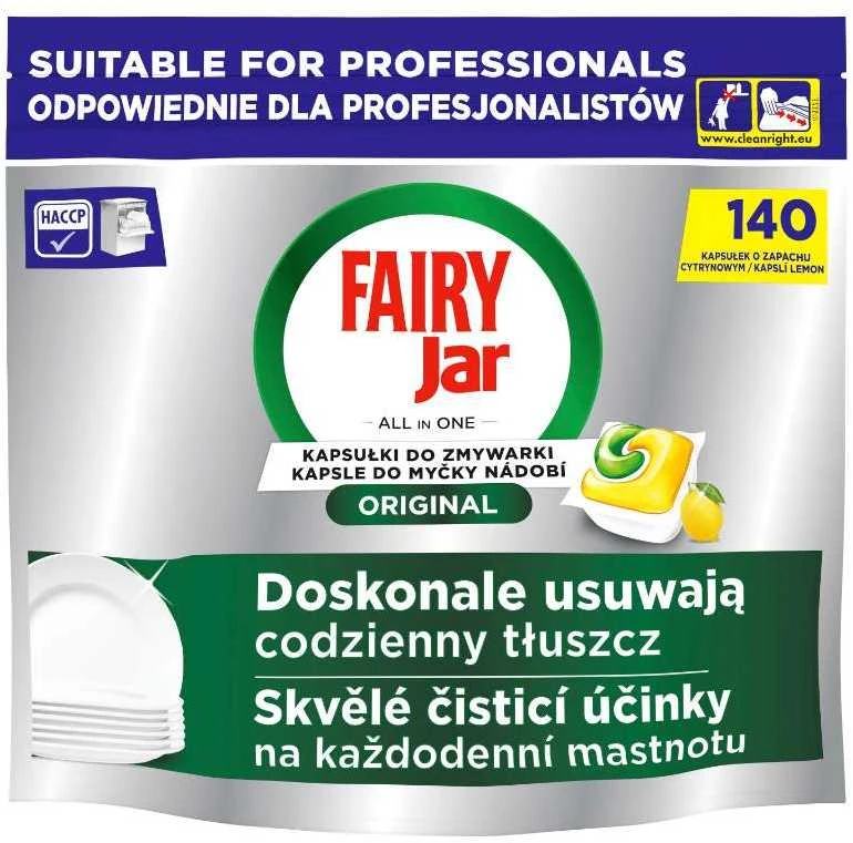 Automatinių indaplovių kapsulės FAIRY All in One PRO, 140 vnt