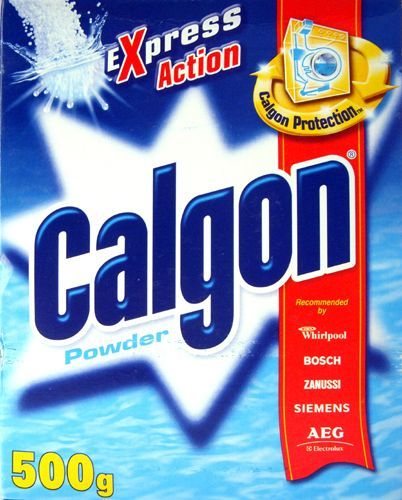Automatinių skalbimo mašinų vandens minkštiklis CALGON, 500 g