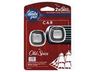 Automobilių oro gaivikliai AMBI PUR OLD SPICE, 4 ml, 2 vnt