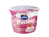 Aviečių ir maskarponės pudingas ALMA, 5,5 % rieb., 230 g