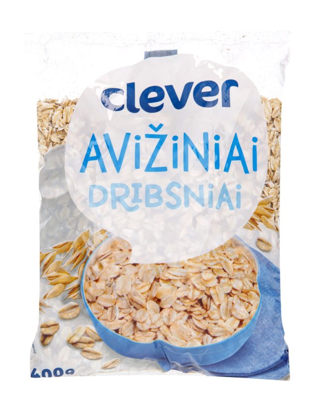 Avižiniai dribsniai CLEVER, 400 g