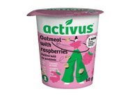 Avižinių dribsnių košė ACTIVUS (su avietėmis), 60 g