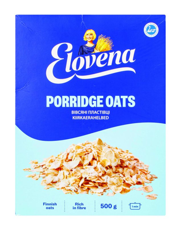 Avižų dribsniai ELOVENA, 500 g