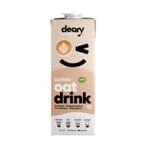 Avižų gėrimas TERE DEARY Barista, 1 l