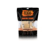 Ąžuolo rūkymo kaladėlės TEXAS CLUB, 1 kg