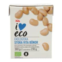 Baltosios pupelės I LOVE ECO, / 230 g, 380 g