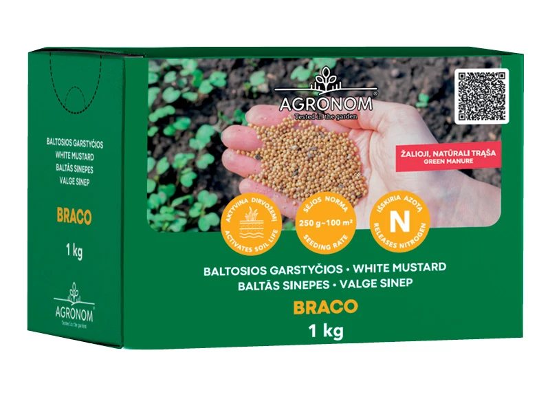 Baltųjų garstyčių sėklos, 1 kg