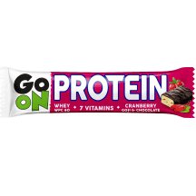 Baltym. batonėlis GO ON CRANBERRY&GOJI, 50 g