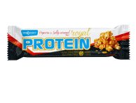 Baltym. batonėlis MAXSPORT ROYAL su spragėsiais ir karamele, 60 g