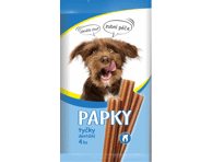 Baltyminės šunų lazdelės PAPKY dantims prižiūrėti, 103 g