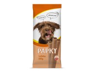 Baltyminės šunų lazdelės PAPKY kailiui ir odai, 120 g