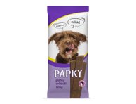 Baltyminės šunų lazdelės PAPKY kalakutienos griežinėliai, 120 g