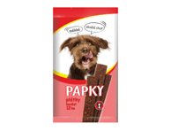 Baltyminės šunų lazdelės PAPKY su jautiena, 120 g