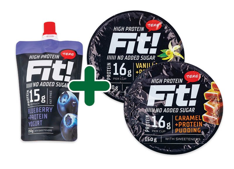 Baltyminis jogurtas ar desertas FIT!, 150 g