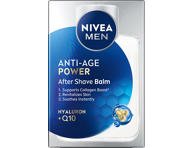 Balzamas po skutimosi su hialuronu ir Q10 NIVEA Men Anti-Age Power, 100 ml