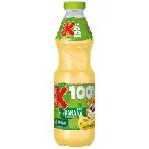 Bananų, obuolių, persikų sultys KUBUS, 850 ml
