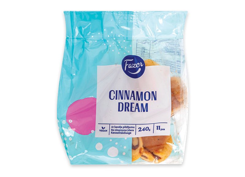 Bandelės FAZER su cinamonu, 240 g