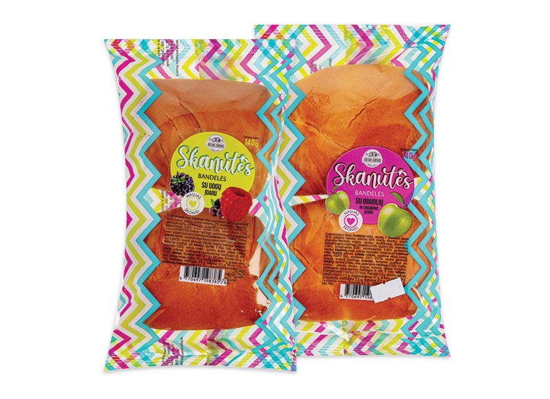Bandelės su įdaru SKANUTĖS, 140 g