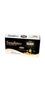 BANDI FOODS Konservuotos sardinės, 125 g