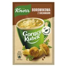 Baravykų sriuba su skrebučiais KNORR, 15 g