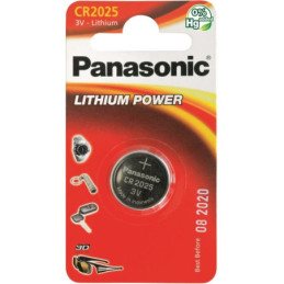 Baterija PANASONIC LITHIUM CR2025 - 1BP, 1 vnt
