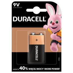 Baterijos DURACELL, 9V, LR61, 1 vnt