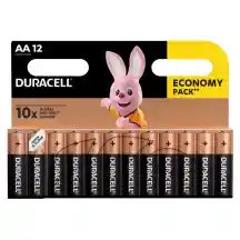 Baterijos DURACELL AA, LR6, AW26, 12 vnt