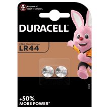 Baterijos DURACELL LR44, 2 vnt