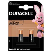 Baterijos DURACELL MN21, 2 vnt