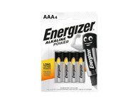 Baterijos ENERGIZER AAA, 4 vnt
