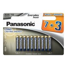 Baterijos PANASONIC, LR6EPS/10B