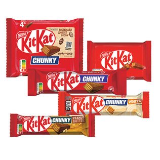 Batonėliams NESTLE KIT KAT (7 rūšių), 40, 160 g